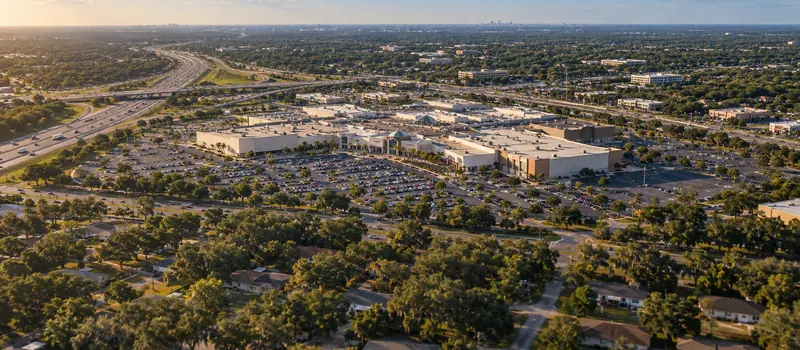 Aerial view of Brandon, Florida